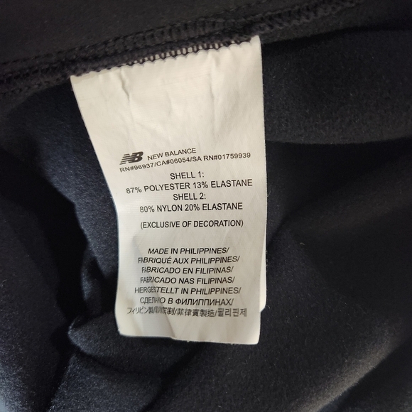 New Balance Womens Black 0683 Hooded/Vented Activewear Jacket-Size M - Picture 7 of 9